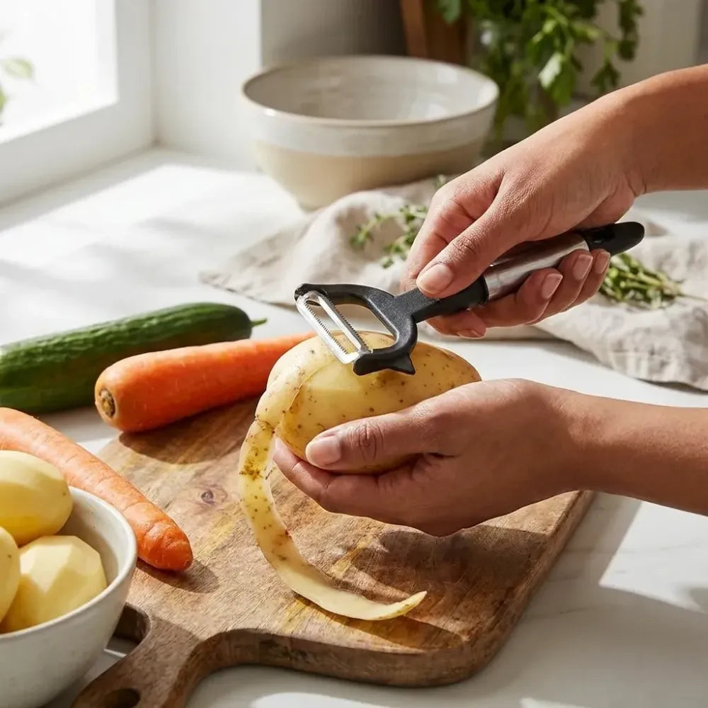2-in-1 julienne & veg peeler - home kitchen