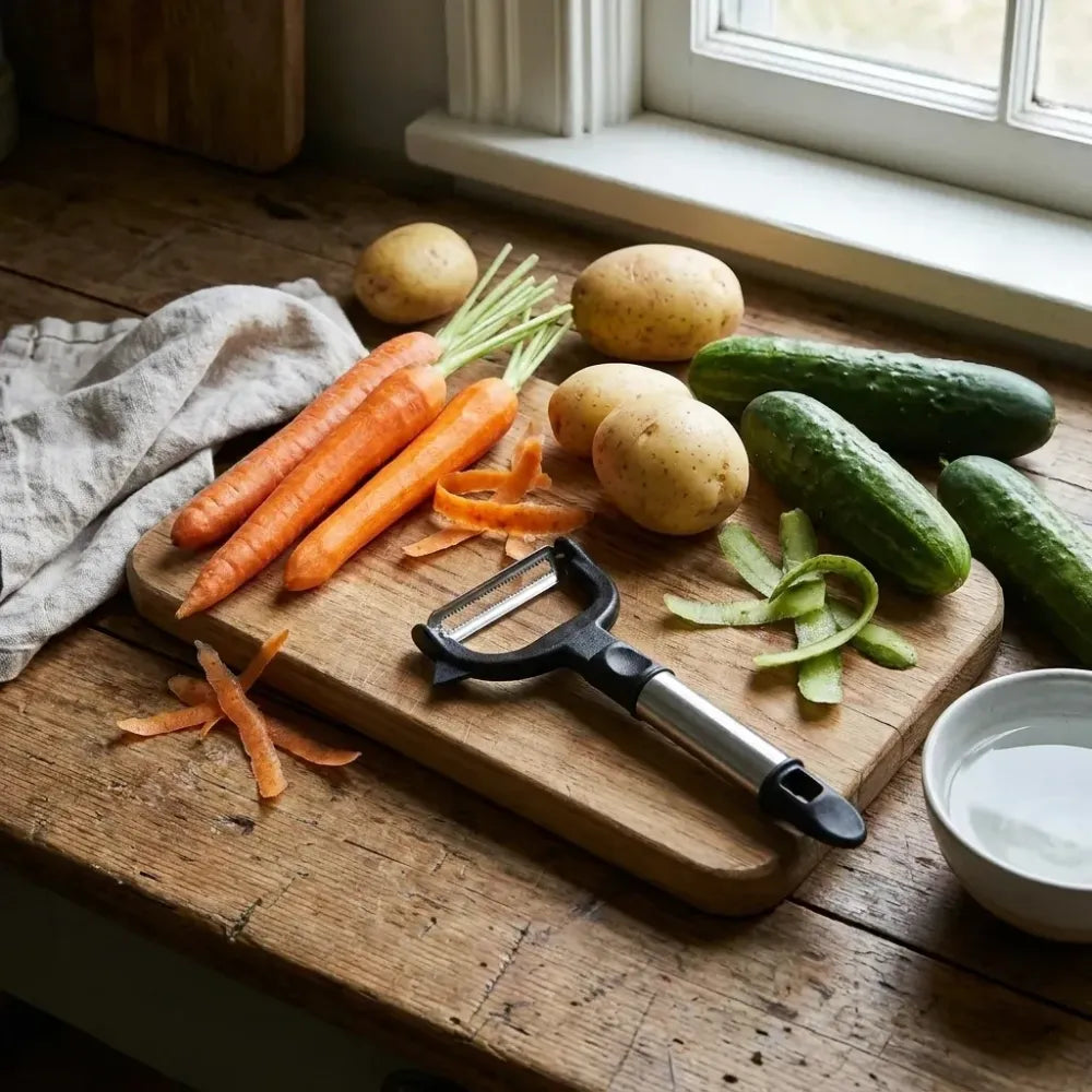 2-in-1 julienne & veg peeler - home kitchen