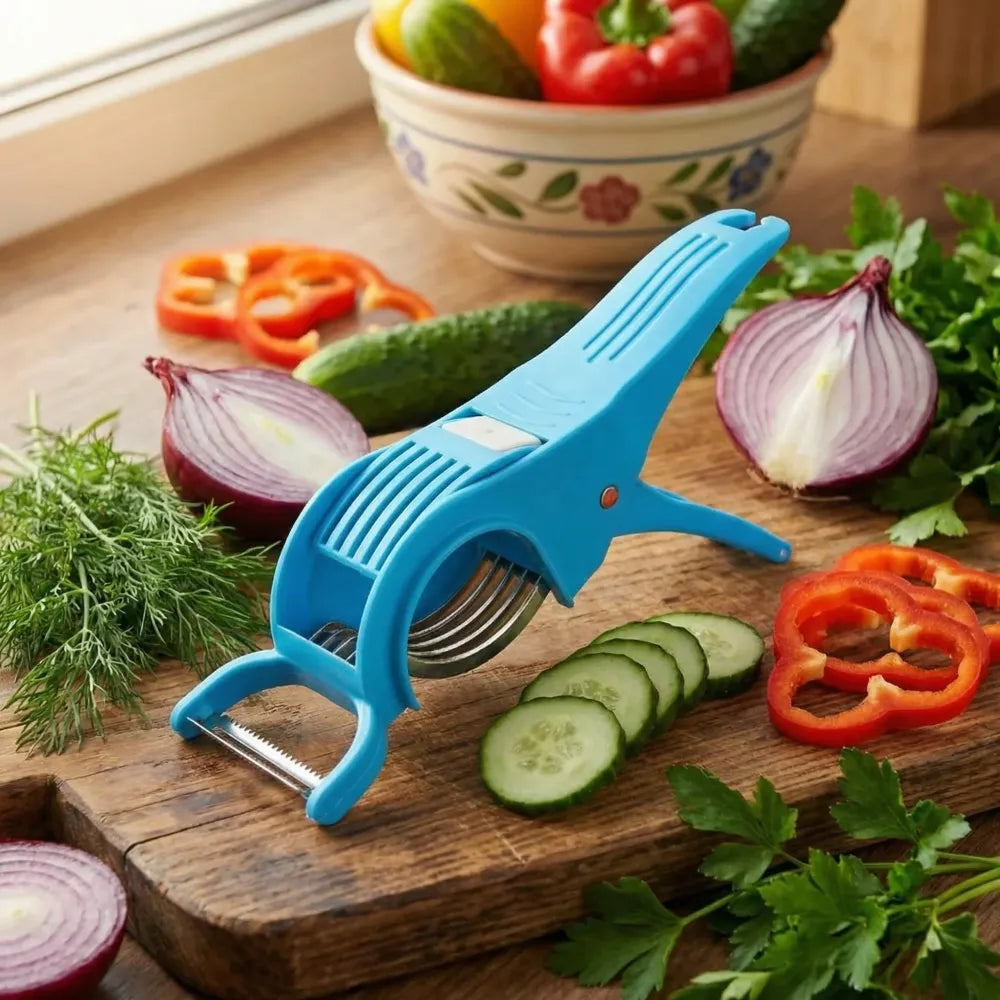 2-in-1 multi vegetable cutter - home improvement
