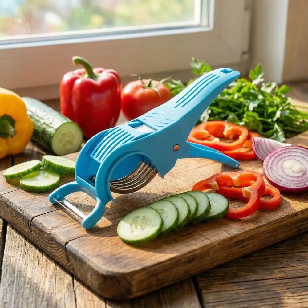 2-in-1 multi vegetable cutter - home improvement