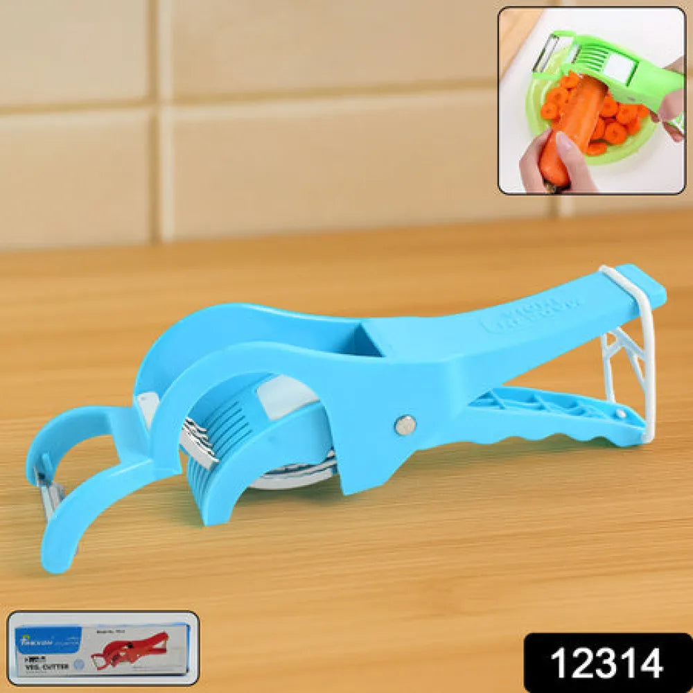 2-in-1 multipurpose handheld vegetable cutter - home & kitchen