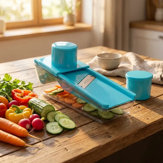 2-in-1 multipurpose vegetable dry fruit slicer (1 pc) - home & kitchen