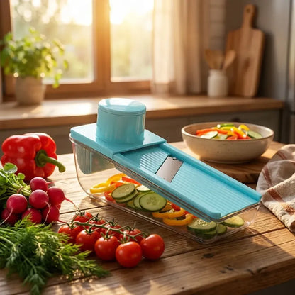 2-in-1 multipurpose vegetable dry fruit slicer (1 pc) - home & kitchen