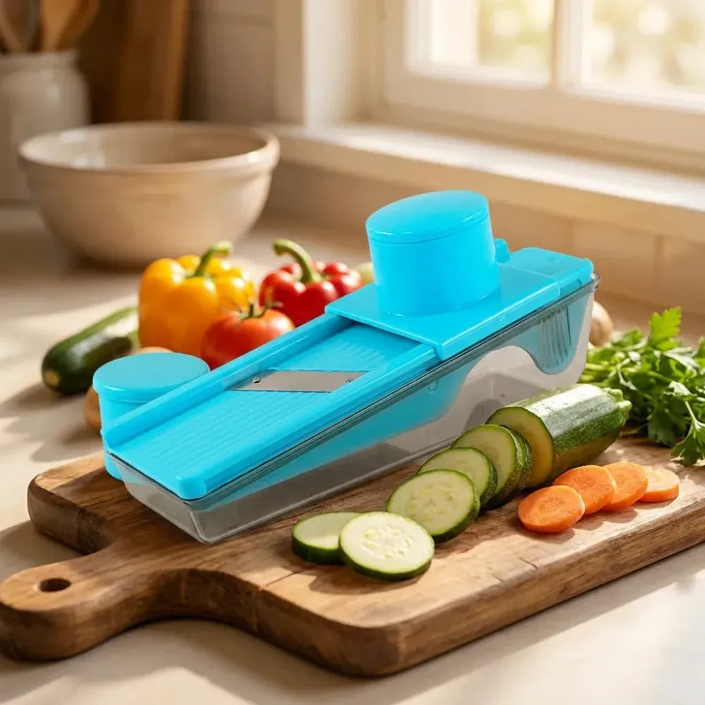 2-in-1 multipurpose vegetable dry fruit slicer (1 pc) - home & kitchen