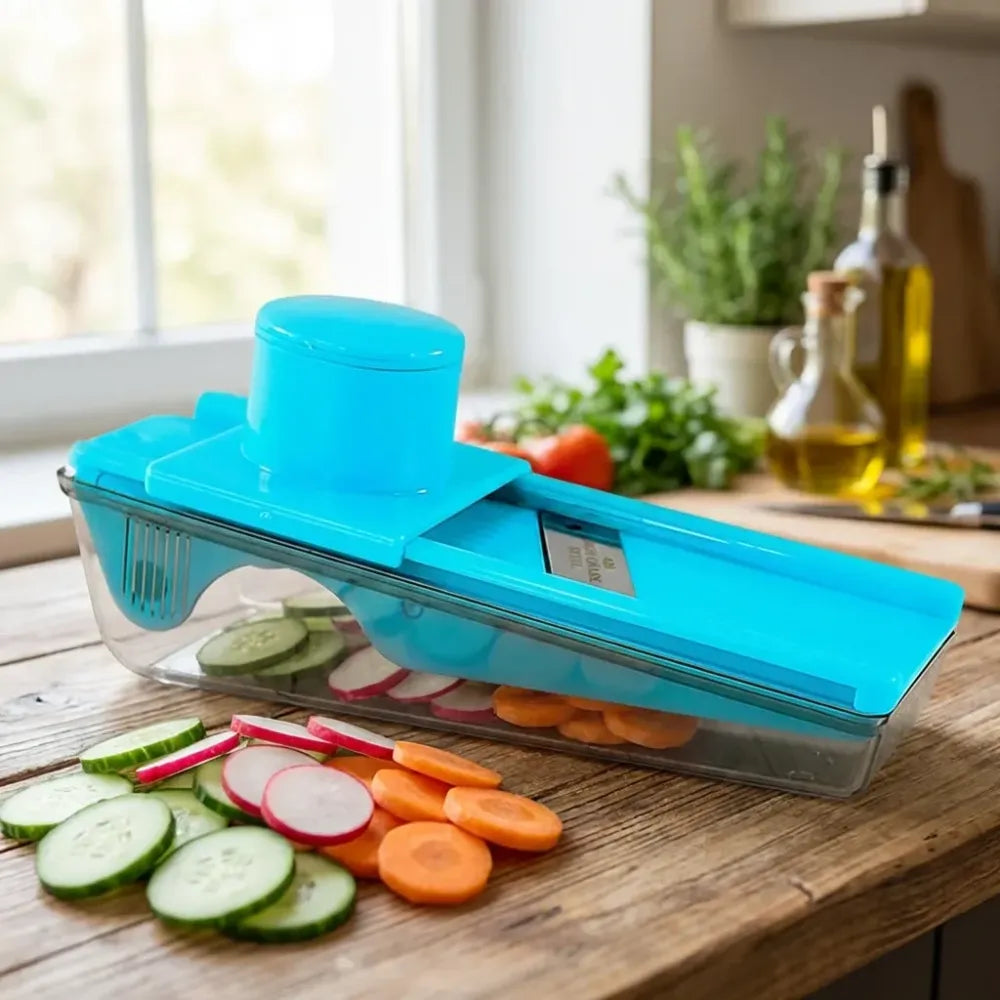 2-in-1 multipurpose vegetable dry fruit slicer (1 pc) - home & kitchen