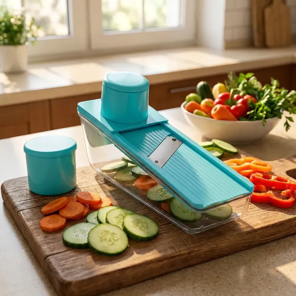 2-in-1 multipurpose vegetable dry fruit slicer (1 pc) - home & kitchen