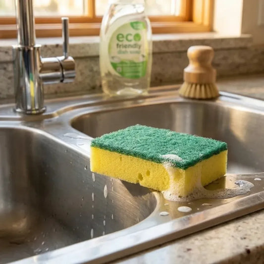 2-in-1 scrub sponge - home & kitchen