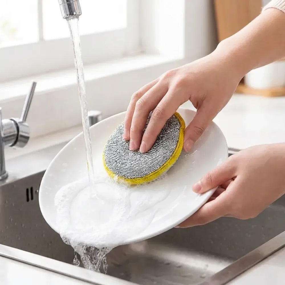 2 in 1 scrubber sponge – pack of 5