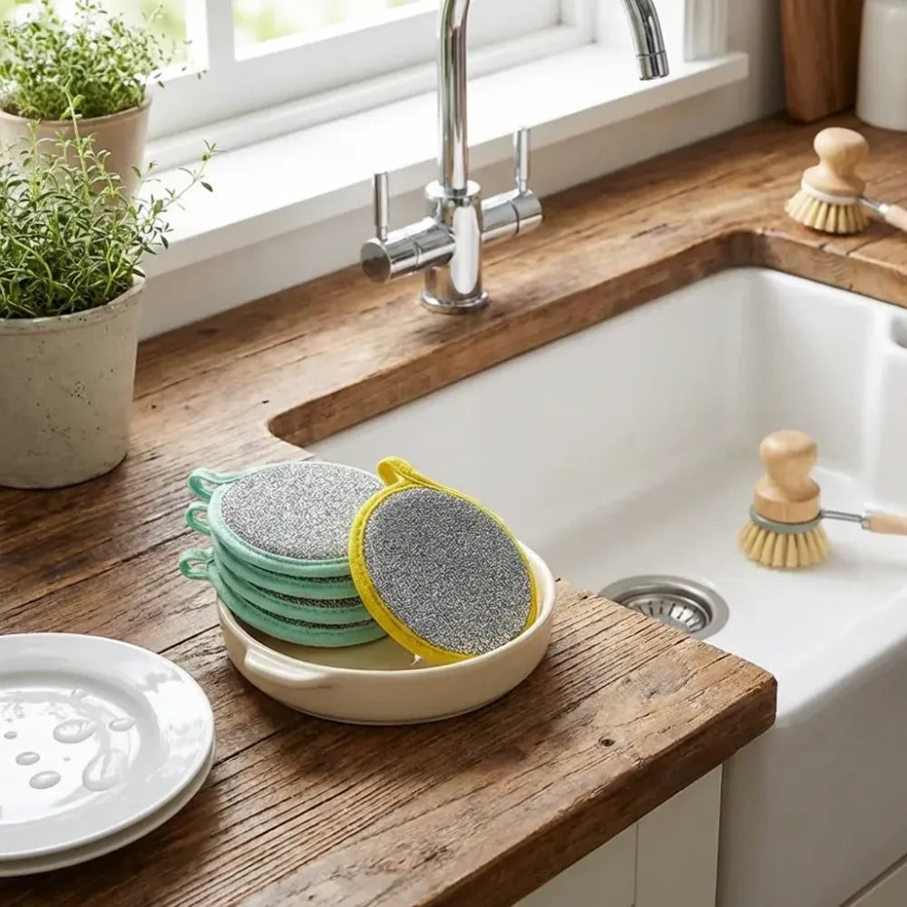 2 in 1 scrubber sponge – pack of 5
