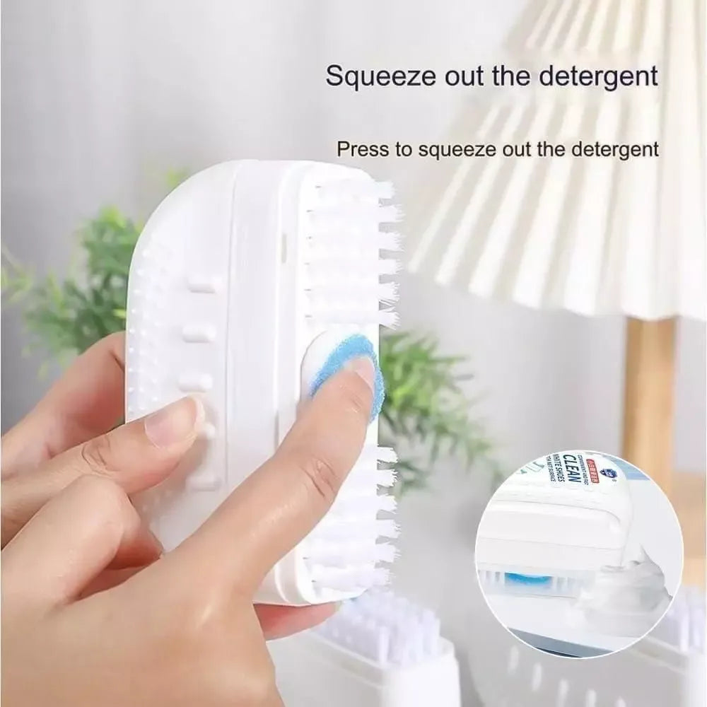 2-in-1 shoe cleaning brush