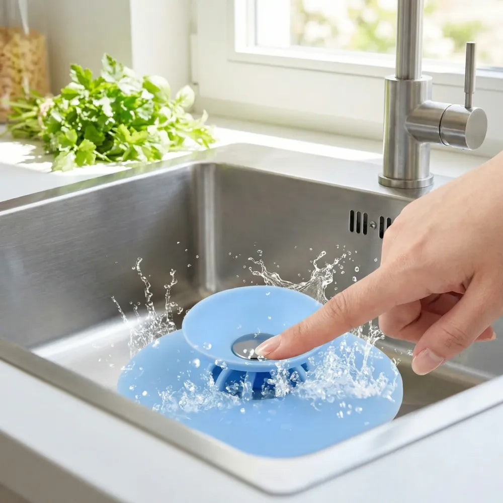 2-in-1 silicone sink cover - home & kitchen
