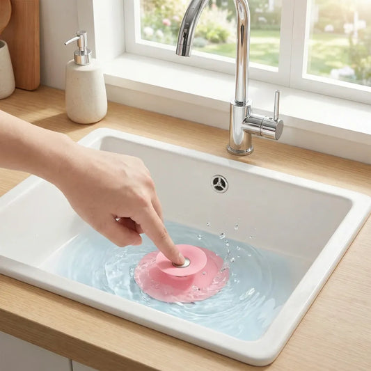 2-in-1 silicone sink cover - home & kitchen