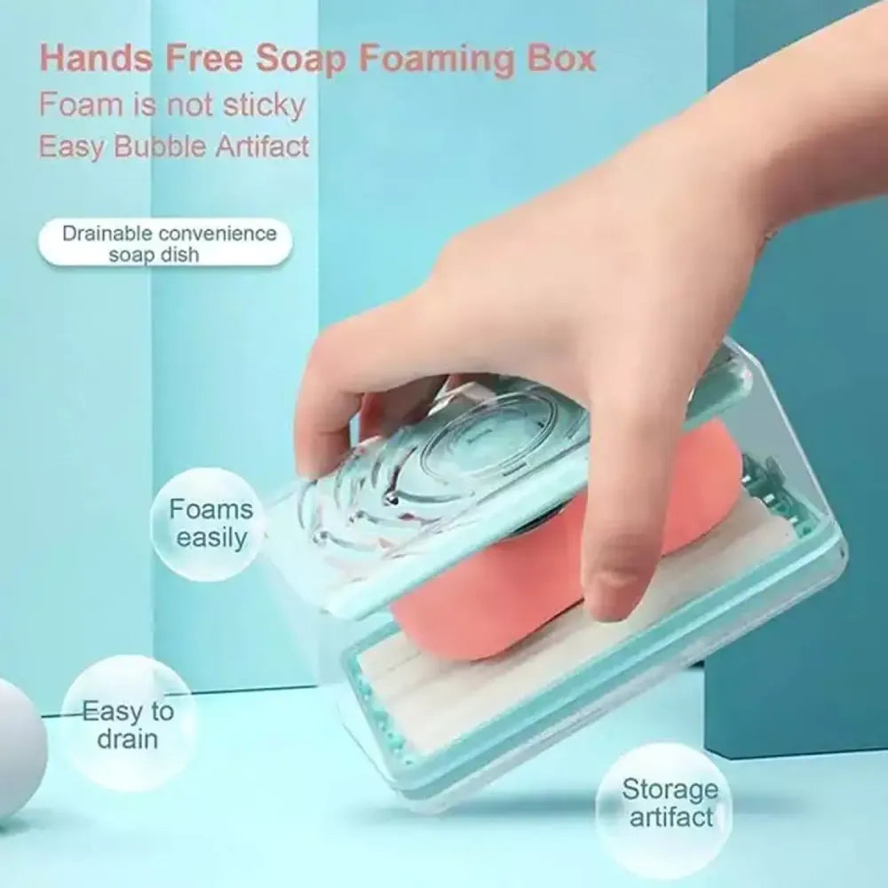 2-in-1 soap dish dispenser