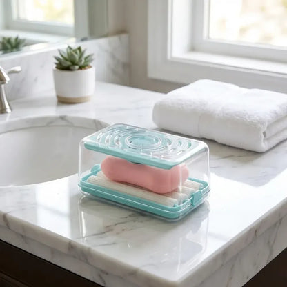 2-in-1 soap dish dispenser - home improvement