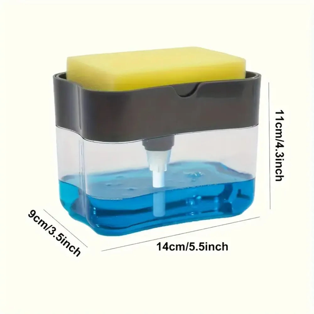 2-in-1 soap & scrub organizer - home improvement