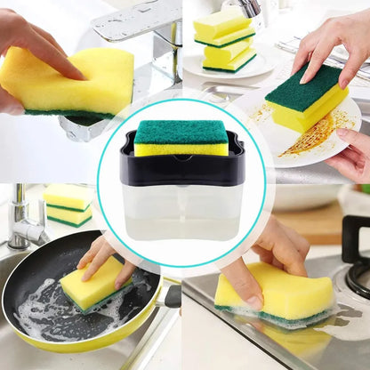 2-in-1 soap & scrub organizer - home improvement