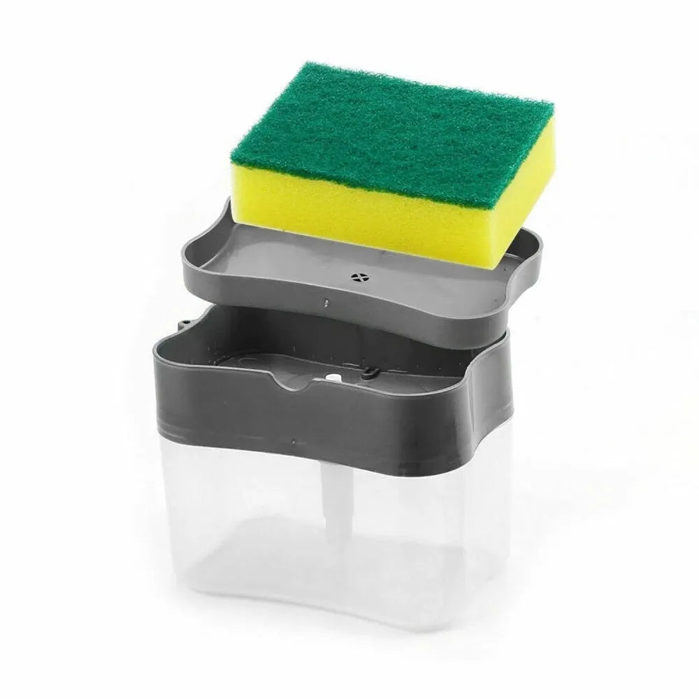 2-in-1 soap & scrub organizer - home improvement