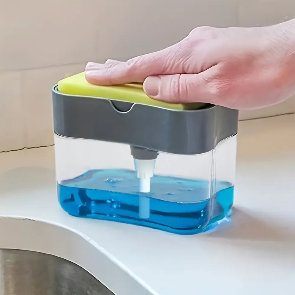2-in-1 soap & scrub organizer - home improvement