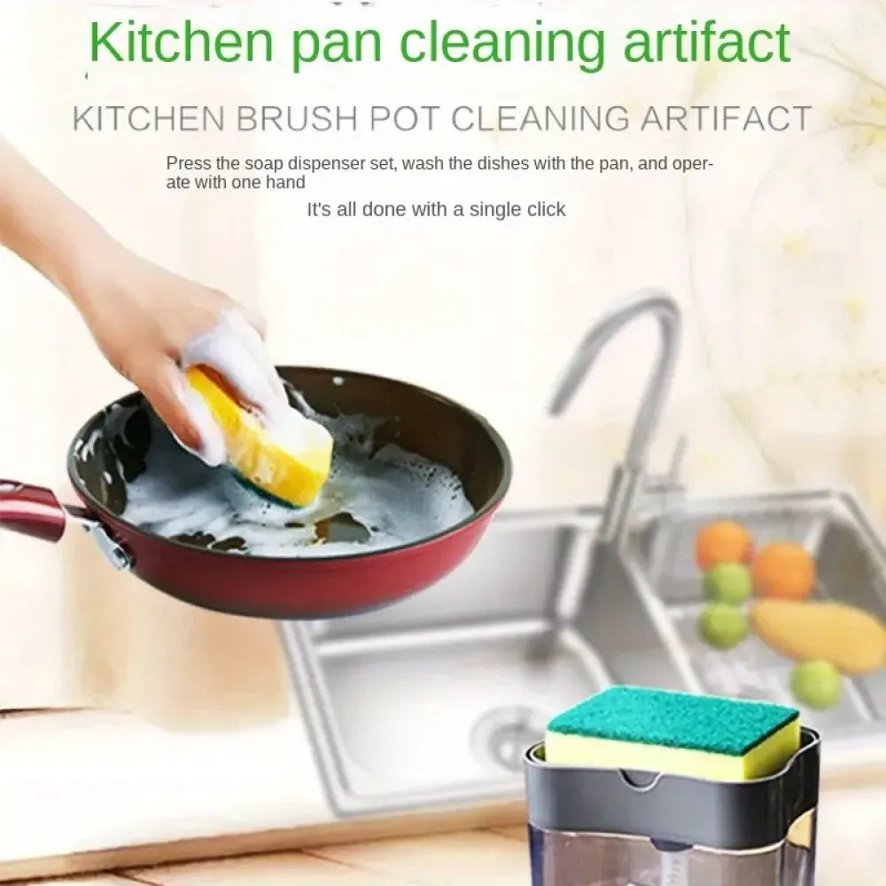 2-in-1 soap & scrub organizer - home improvement