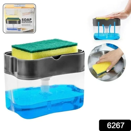 2-in-1 soap & scrub organizer - home improvement