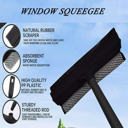 2-in-1 squeegee sponge - home essentials