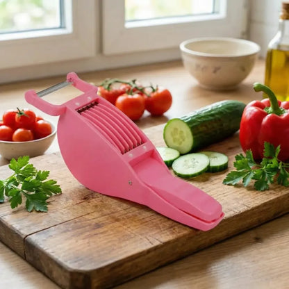 2-in-1 vegetable cutter & peeler - home kitchen