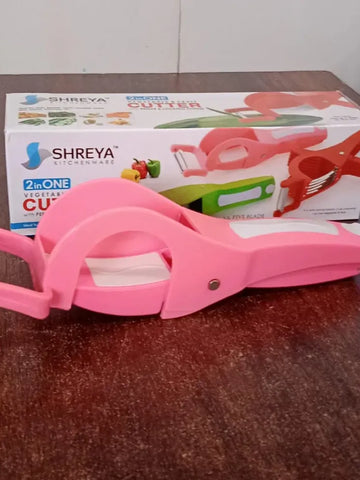 2-in-1 Vegetable Cutter & Peeler