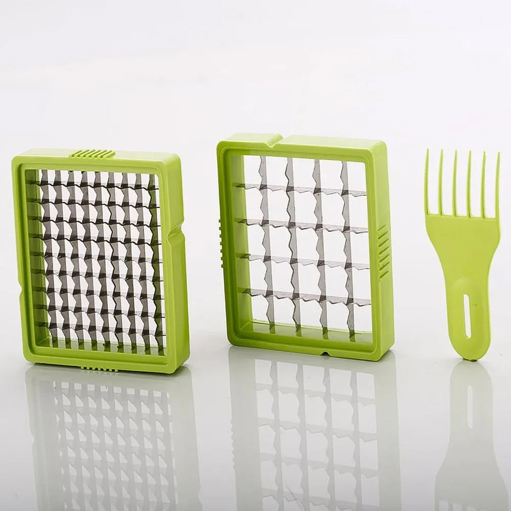 2-in-1 french fry cutter