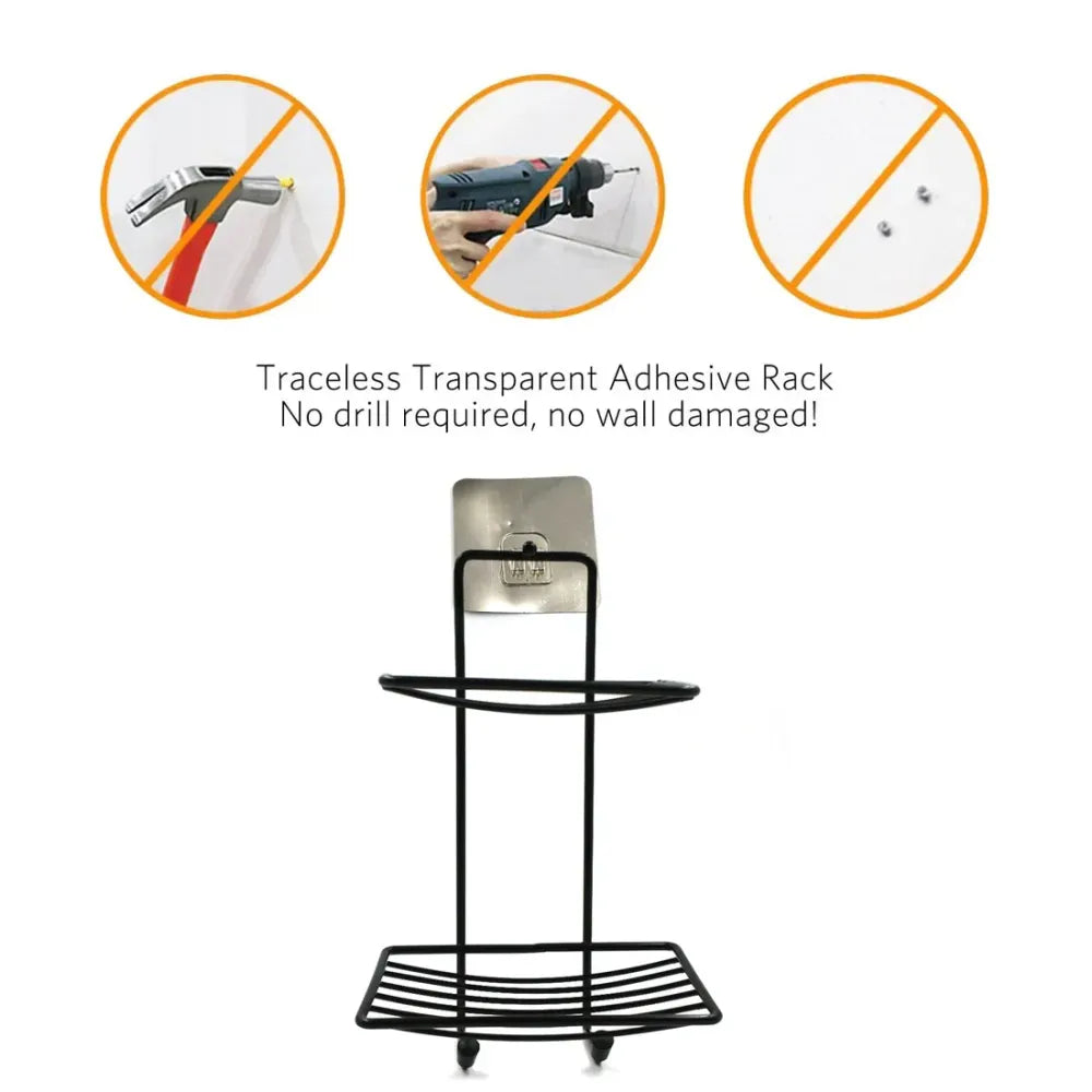 2-layer stainless steel soap rack