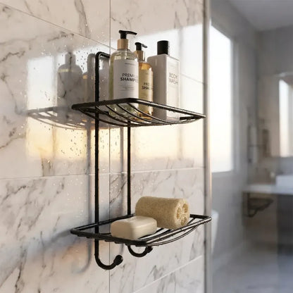 2-layer stainless steel soap rack - home improvement