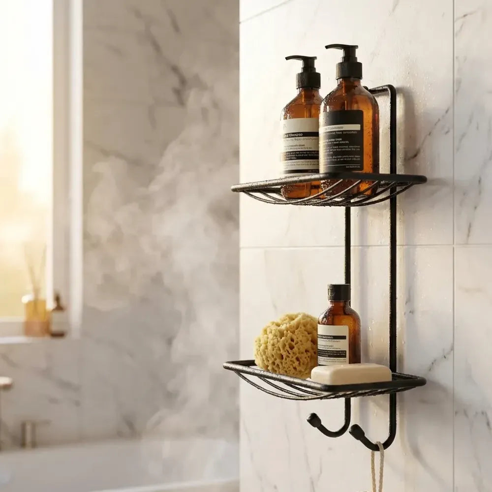2-layer stainless steel soap rack - home improvement