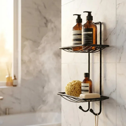 2-layer stainless steel soap rack - home improvement