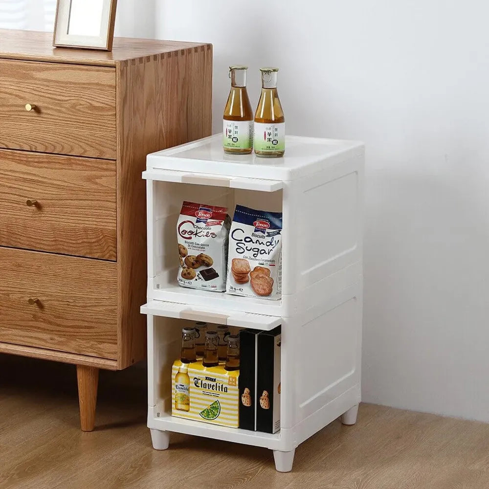 2-tier space-saving drawers