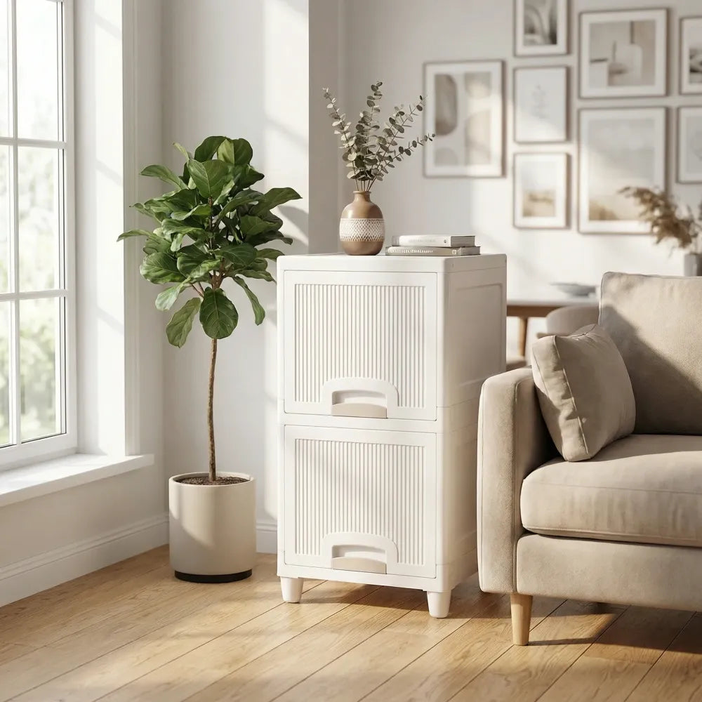 2-tier space-saving drawers - home & kitchen