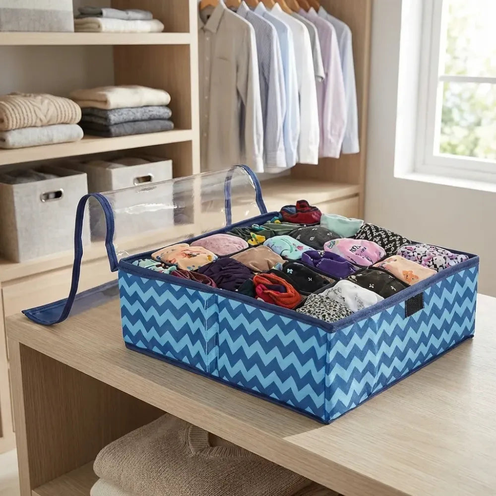 20-grid undergarment organizer box