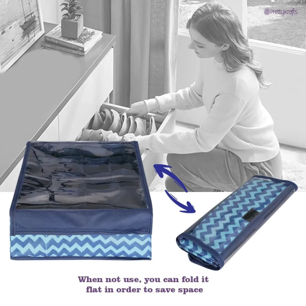 20-grid undergarment organizer box