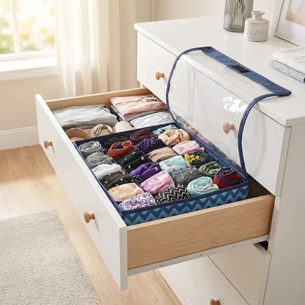 20-grid undergarment organizer box