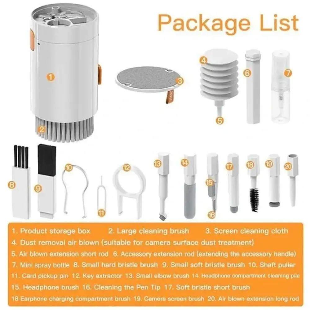 20-in-1 leairot electronic cleaning kit
