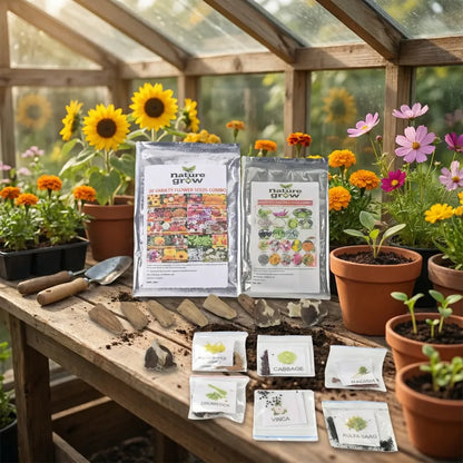 20 variety flower seeds combo - garden