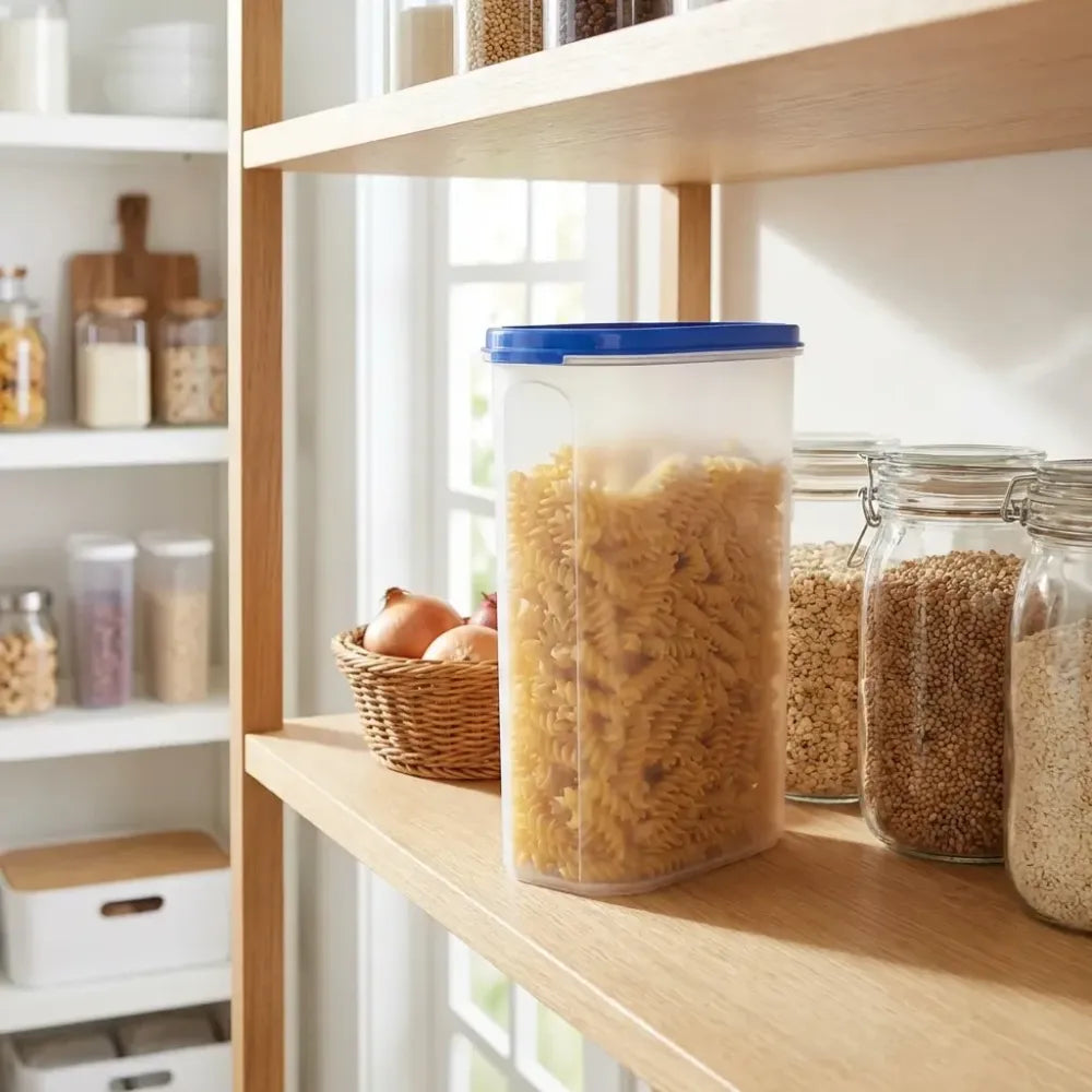 2076 modular transparent airtight food storage container - 2000 ml - home & kitchen