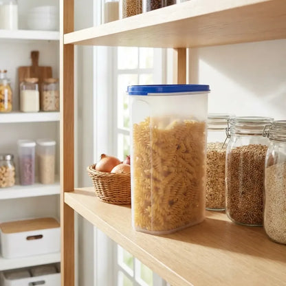 2076 modular transparent airtight food storage container - 2000 ml - home & kitchen