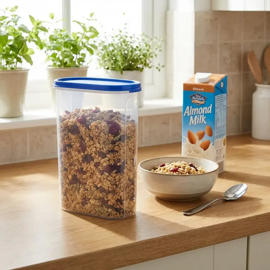 2076 modular transparent airtight food storage container - 2000 ml - home & kitchen
