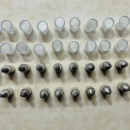 20pcs metal shelf support pegs with anti-slip self-tapping screws set