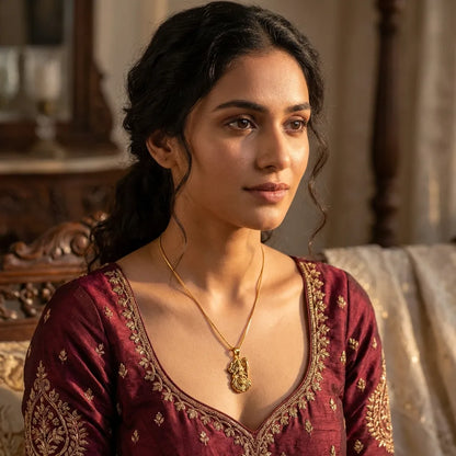 Ambe Mataji Pendant with Chain