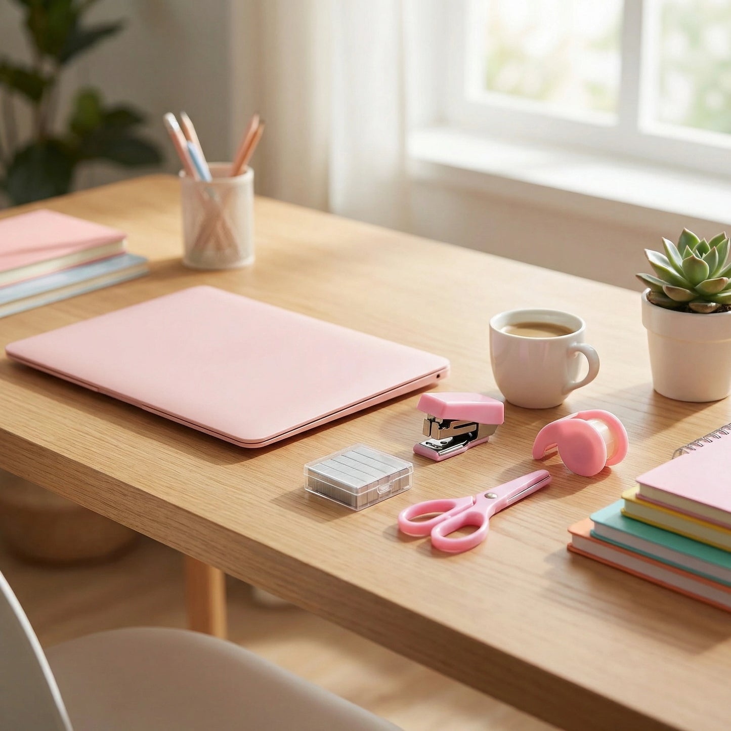 Compact All-in-One Stationery Set