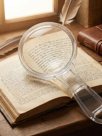 Portable Acrylic Magnifying Glass
