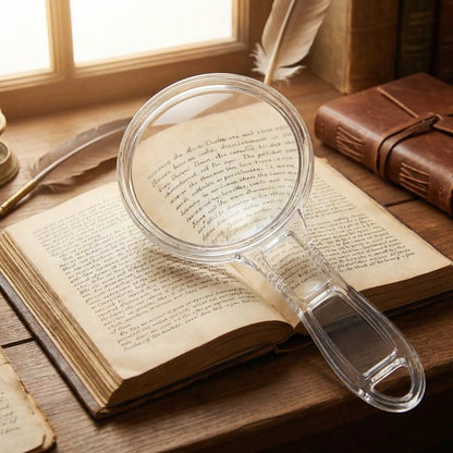 Portable Acrylic Magnifying Glass