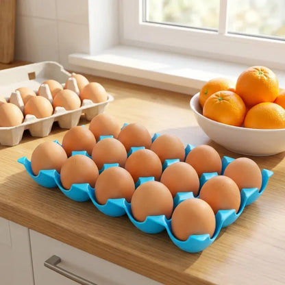 2206 egg trays for storage with 15 eggs holder - home & kitchen