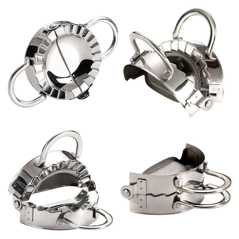 2219 stainless steel dumpling maker dough cutter pie mold tool. - home & kitchen
