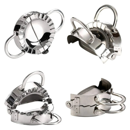 2219 stainless steel dumpling maker dough cutter pie mold tool. - home & kitchen